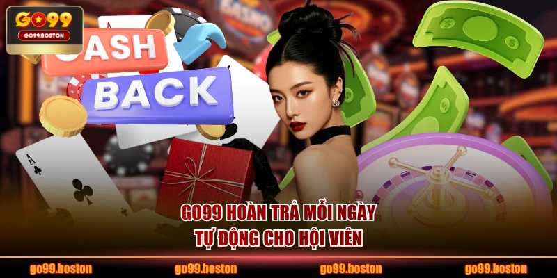 GO99 hoàn trả mỗi ngày tự động cho hội viên